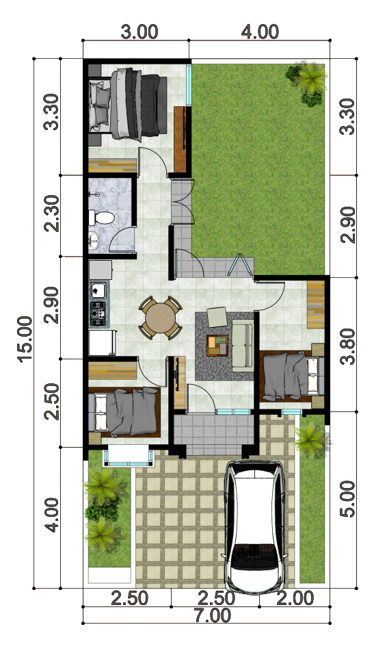 Layout Rumah